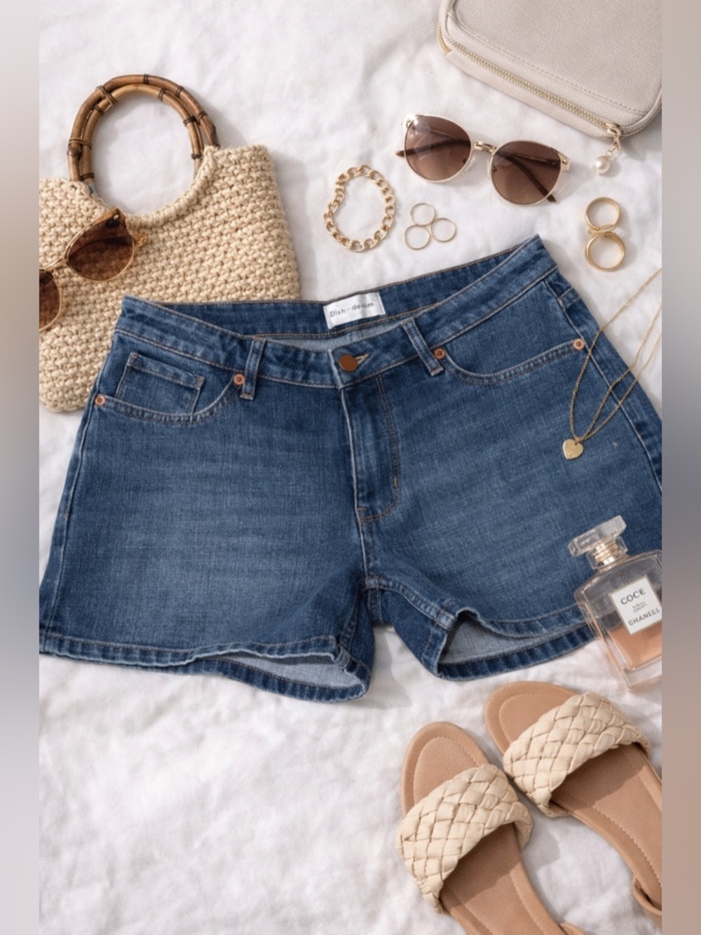 Classic Blue Women's Jean Shorts